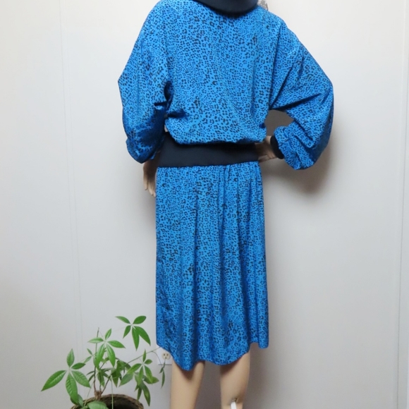Vintage 1980's Jaymee Papell Dress - Picture 6 of 7